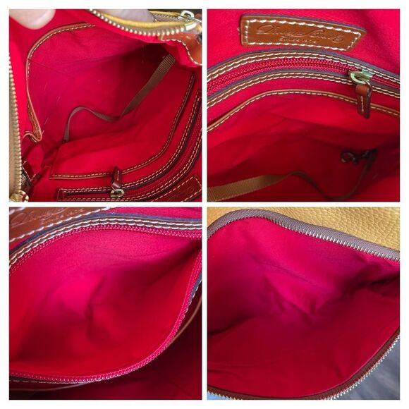 NWOT Dooney & Bourke Pebbled Leather Dandelion Crossbody Purse - Picture 15 of 16